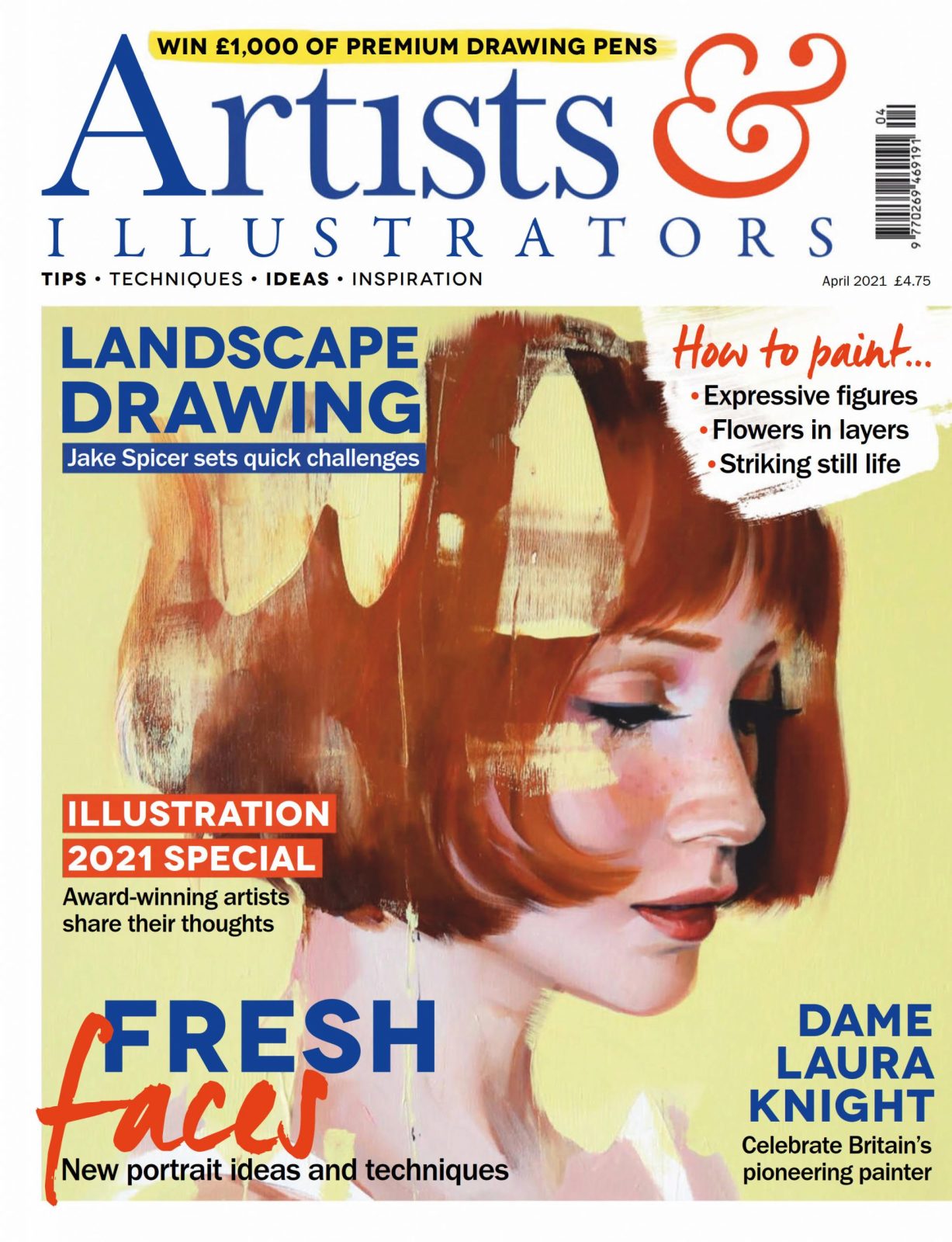 Artists & Illustrators 插画绘画艺术设计杂志 APRIL 2021